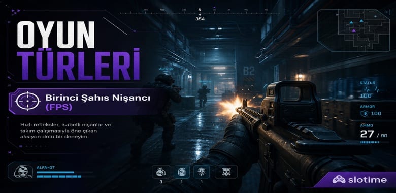 Slotime FPS Oyun Kategorisi Görsel