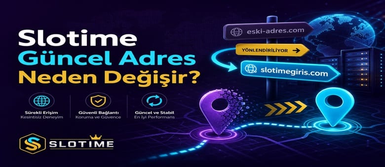 Slotime Güncel Adres Neden Değişir Yazı Görseli