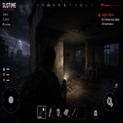 Slotime Survival Modu Gerilim Anı